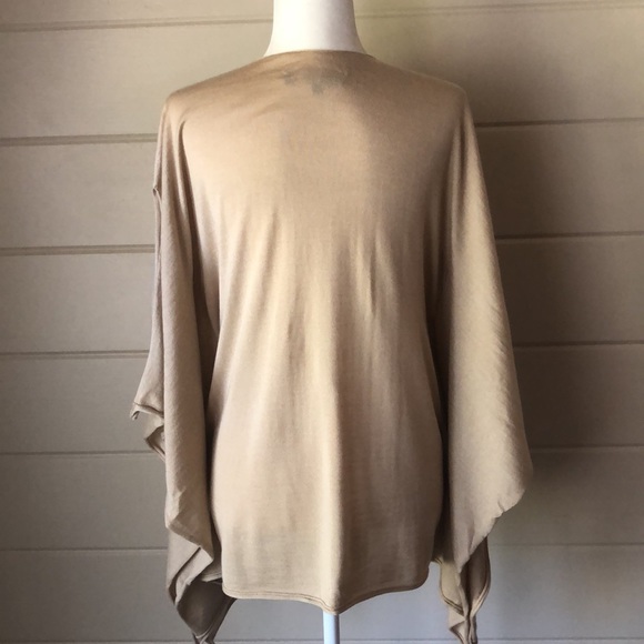 Ralph Lauren Purple Label Cashmere Silk Tunic Sweater Small  Rare Luxe Edition - Picture 4 of 14